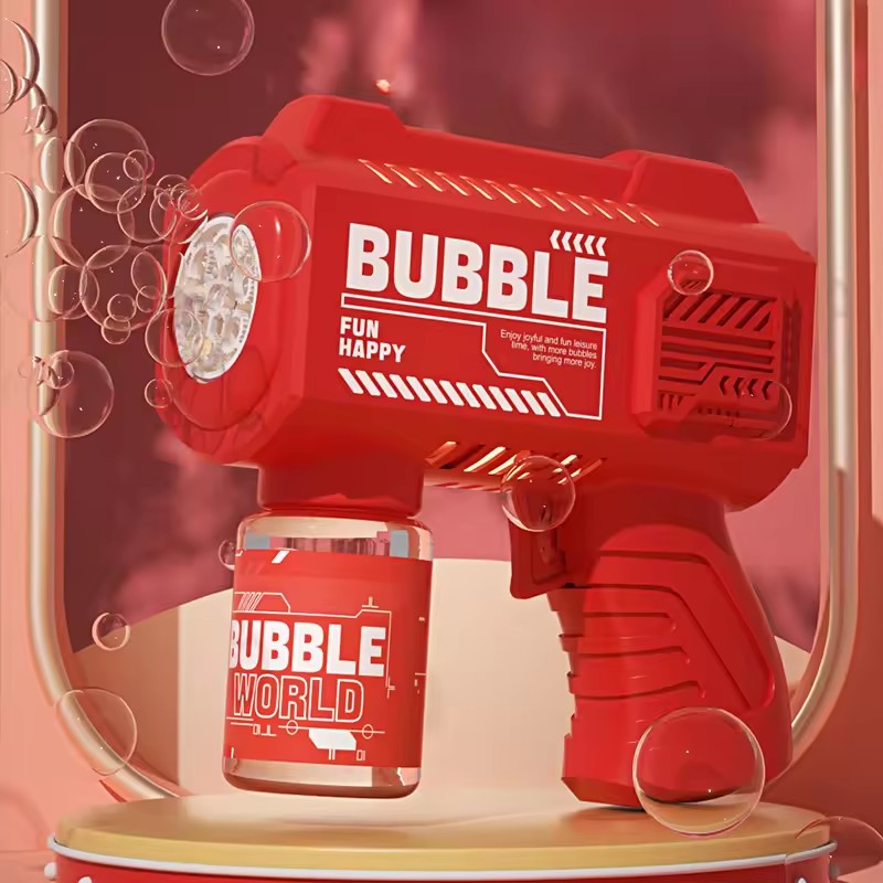 Bubble Gum Machine - Elektrische zeepbelblaaspistool automatische zeepbelmachine zomer buiten