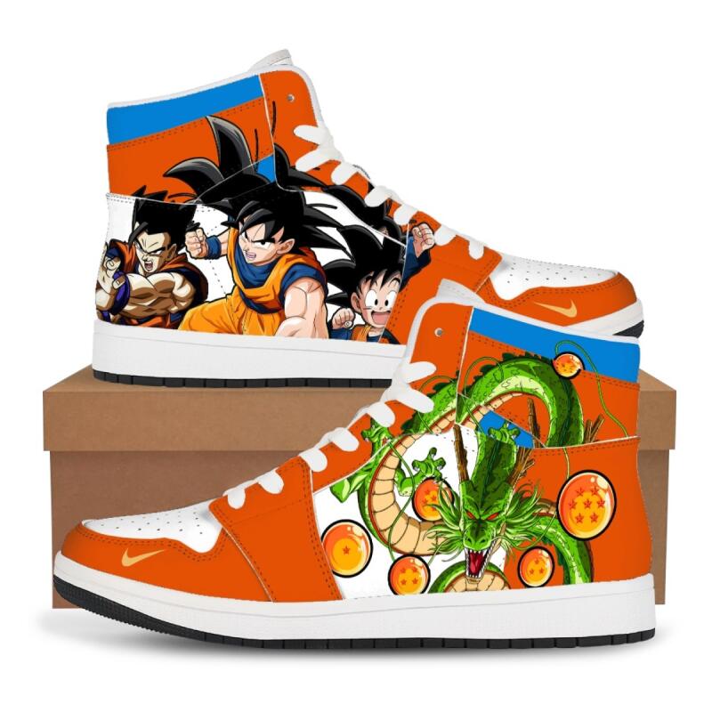 Basketball Arcade Game - Dragon Ball Aangepaste Anime Sneakers Basketbalschoenen