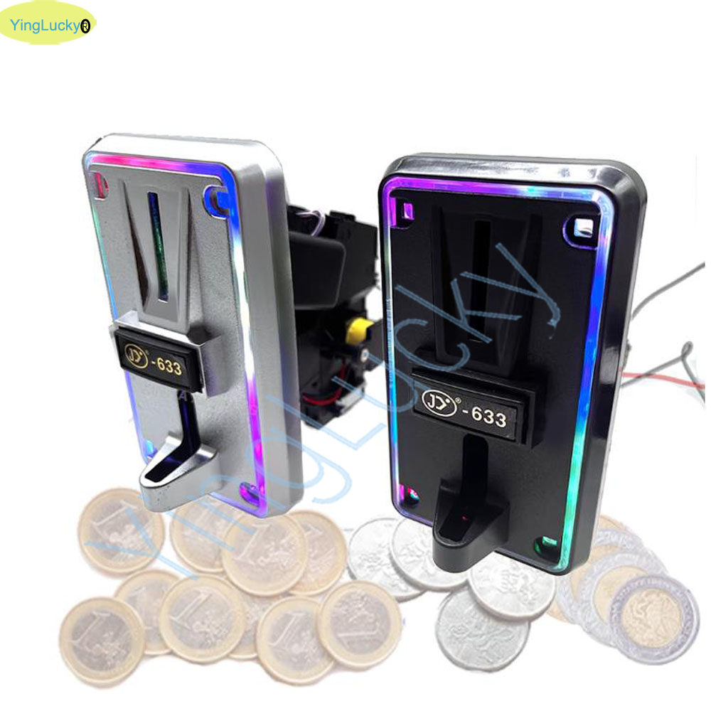 Kleurrijke LED Multi Coin Acce - Arcade Vending Machine recensie en prijs