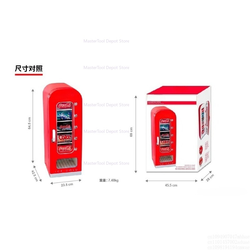 Mini-automaat 10-blikjes pop-u - Arcade Vending Machine recensie en prijs