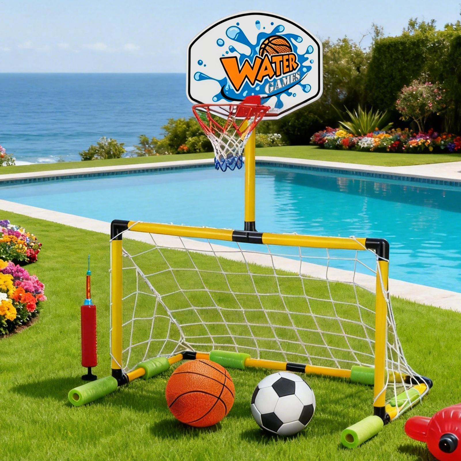 Zwembadbasketbalring 2-in-1 vo - Basketball Arcade Game recensie en prijs