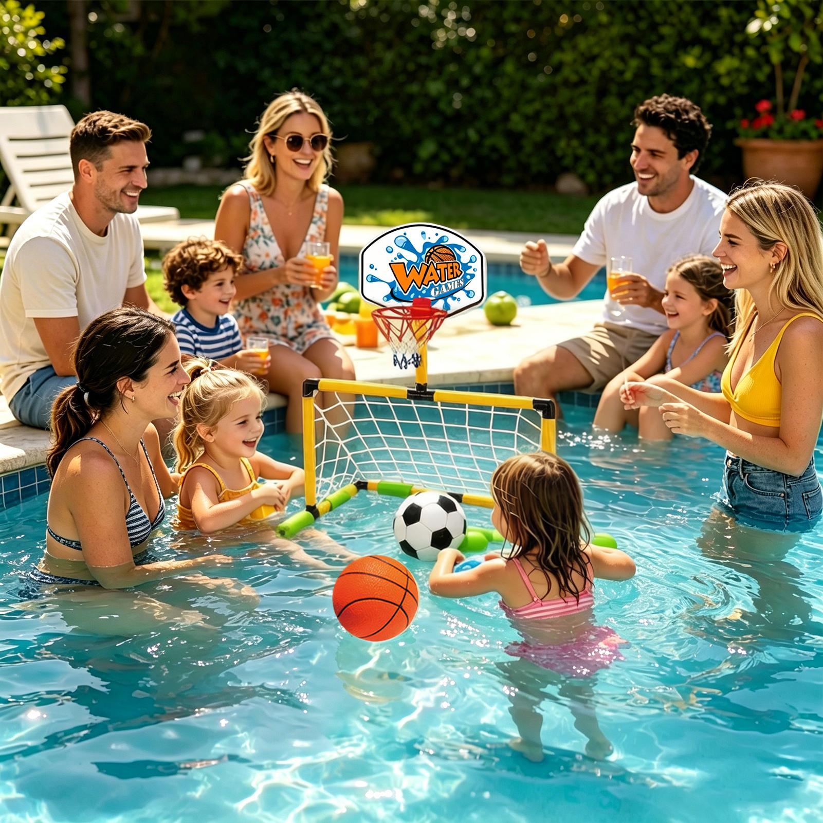 Zwembadbasketbalring 2-in-1 vo - Basketball Arcade Game recensie en prijs