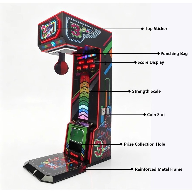Bokssimulator Elektronische Bo - Arcade Games & Vending Llc Photos recensie en prijs